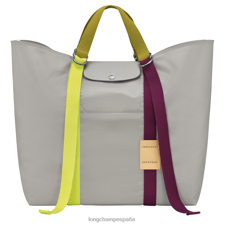 Longchamp bolso tote le pliage re-play gris mujer bolsas 064LB54