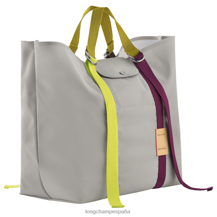 Longchamp bolso tote le pliage re-play gris mujer bolsas 064LB54