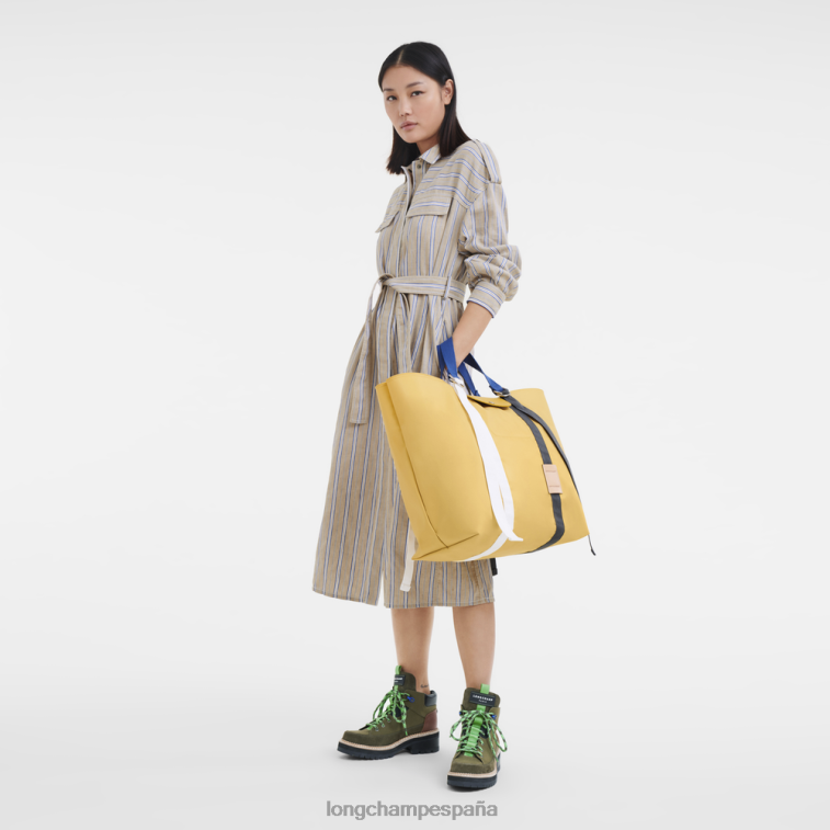 Longchamp bolso tote le pliage re-play maíz mujer bolsas 064LB57