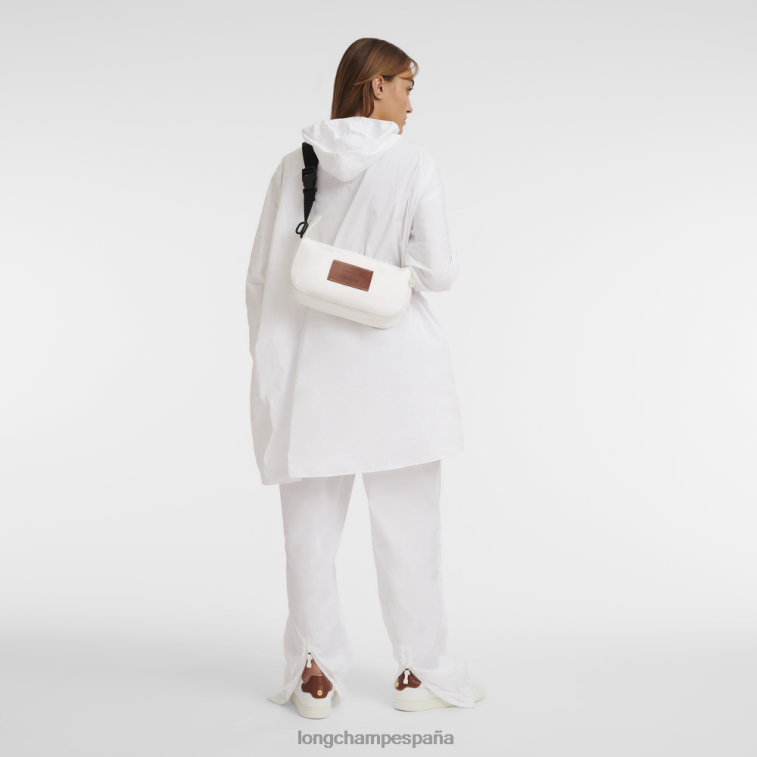 Longchamp X D'heygere bolso cruzado/mochila blanco mujer bolsas 064LB324