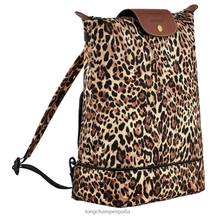 Longchamp X D'heygere bolso cruzado/mochila estampado de pantera mujer bolsas 064LB322