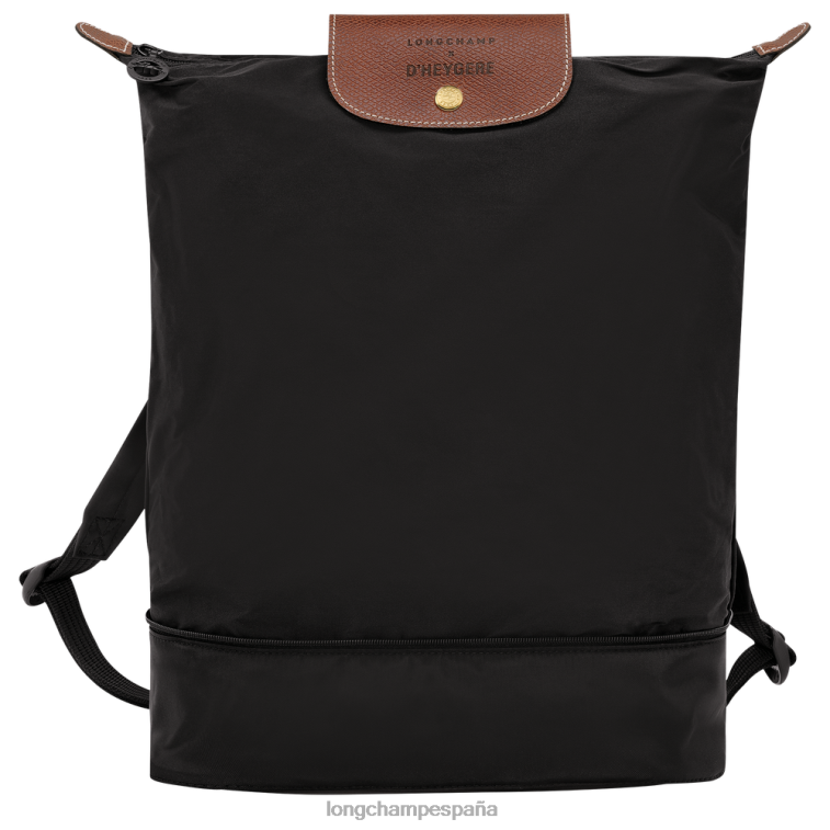 Longchamp X D'heygere bolso cruzado/mochila negro mujer bolsas 064LB323