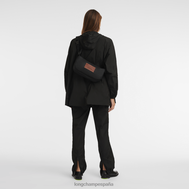 Longchamp X D'heygere bolso cruzado/mochila negro mujer bolsas 064LB323