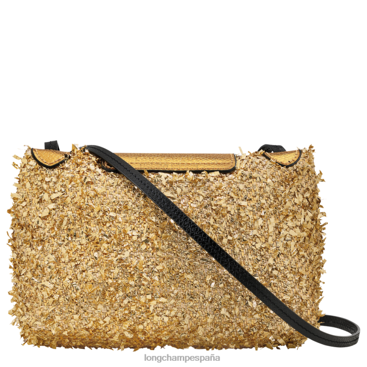 Longchamp bandolera de la colección le pliage oro mujer bolsas 064LB222