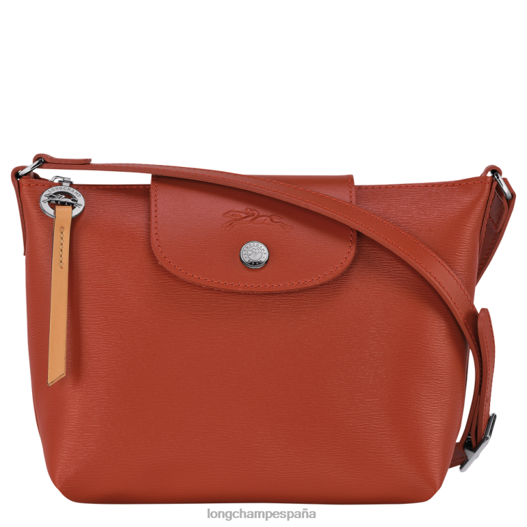 Longchamp bandolera le pliage city terracota mujer bolsas 064LB225