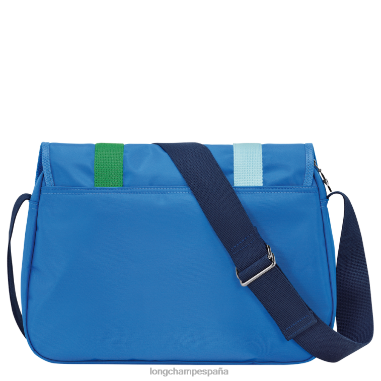 Longchamp bandolera le pliage re-play azul mujer bolsas 064LB207