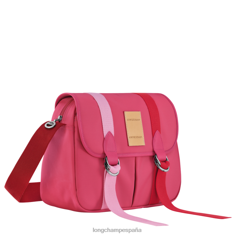 Longchamp bandolera le pliage re-play fucsia mujer bolsas 064LB208