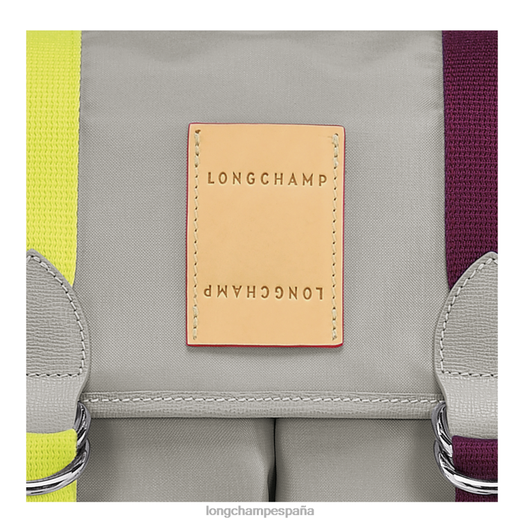 Longchamp bandolera le pliage re-play gris mujer bolsas 064LB206