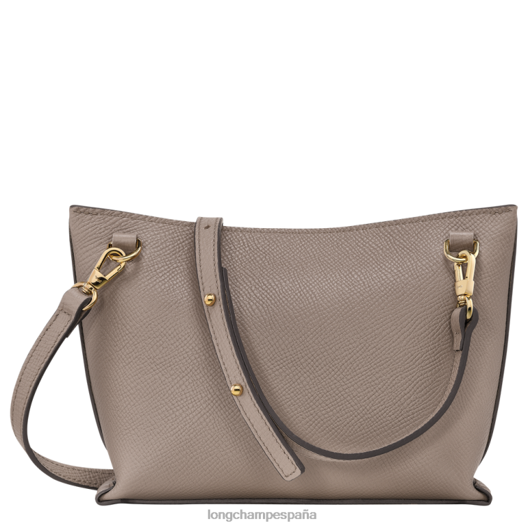 Longchamp bandolera tipo buzón gris pardo mujer bolsas 064LB308