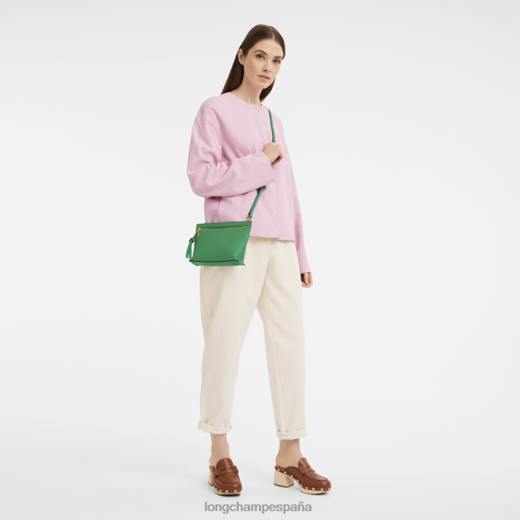 Longchamp bandolera tipo buzón hierba/luz verde mujer bolsas 064LB310