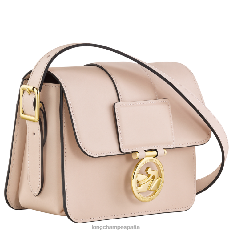 Longchamp bolsa crossbody box-trot Rosa palido mujer bolsas 064LB22