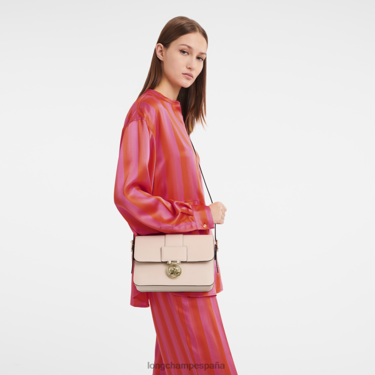 Longchamp bolsa crossbody box-trot Rosa palido mujer bolsas 064LB234