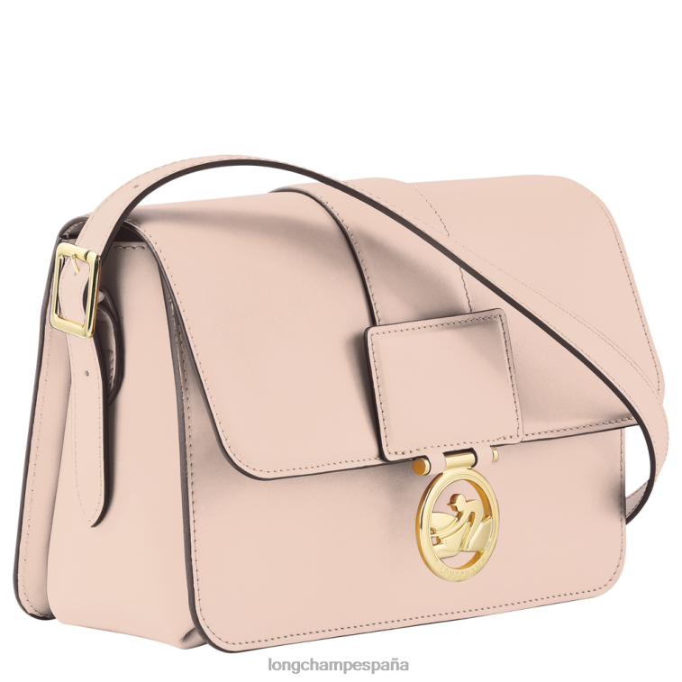 Longchamp bolsa crossbody box-trot Rosa palido mujer bolsas 064LB234