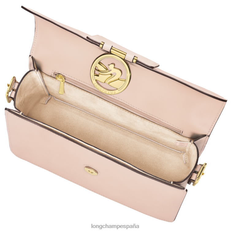 Longchamp bolsa crossbody box-trot Rosa palido mujer bolsas 064LB234