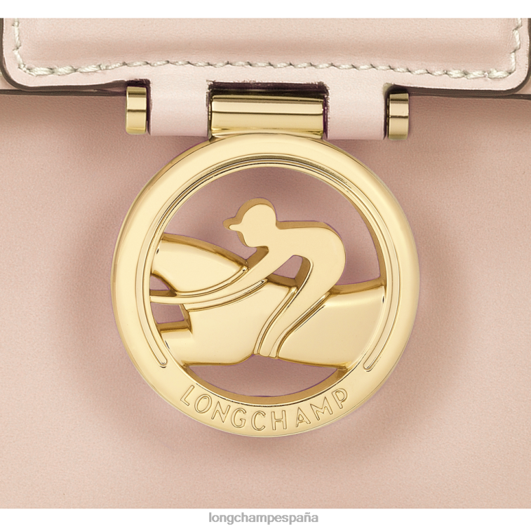 Longchamp bolsa crossbody box-trot Rosa palido mujer bolsas 064LB234