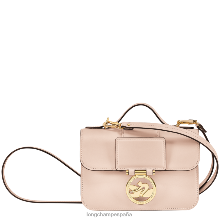 Longchamp bolsa crossbody box-trot Rosa palido mujer bolsas 064LB237