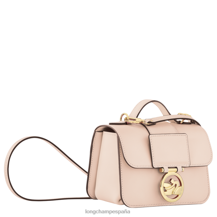 Longchamp bolsa crossbody box-trot Rosa palido mujer bolsas 064LB237