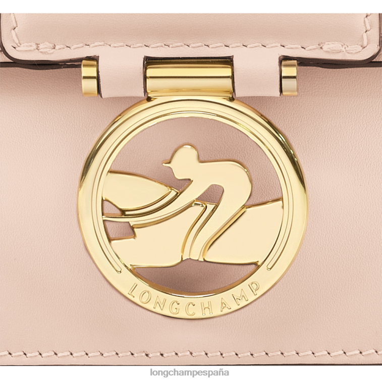 Longchamp bolsa crossbody box-trot Rosa palido mujer bolsas 064LB237