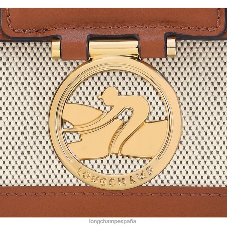 Longchamp bolsa crossbody box-trot coñac mujer bolsas 064LB243
