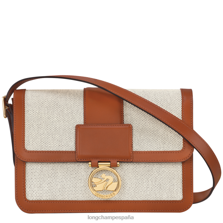 Longchamp bolsa crossbody box-trot coñac mujer bolsas 064LB244