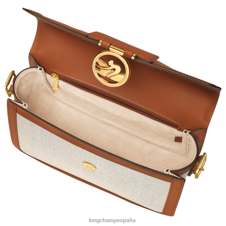 Longchamp bolsa crossbody box-trot coñac mujer bolsas 064LB244