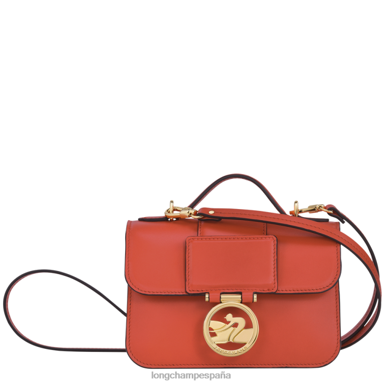 Longchamp bolsa crossbody box-trot naranja mujer bolsas 064LB21