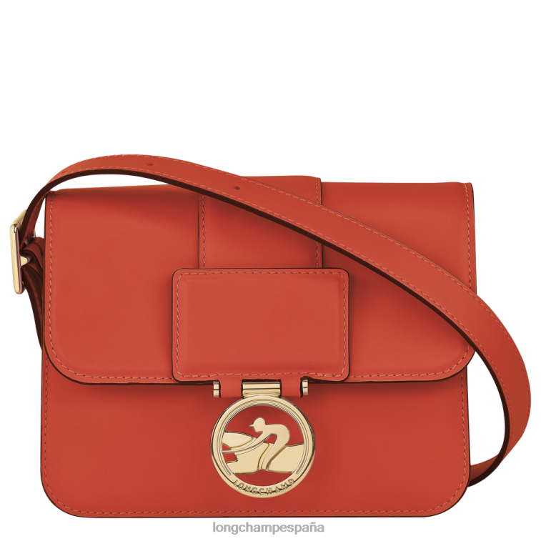 Longchamp bolsa crossbody box-trot naranja mujer bolsas 064LB229