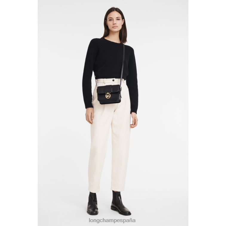 Longchamp bolsa crossbody box-trot negro mujer bolsas 064LB228