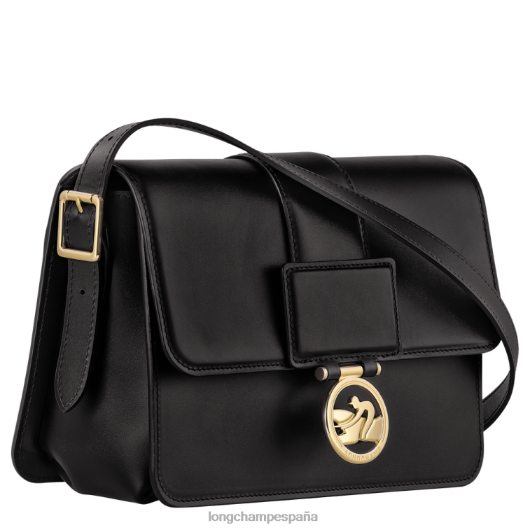 Longchamp bolsa crossbody box-trot negro mujer bolsas 064LB231