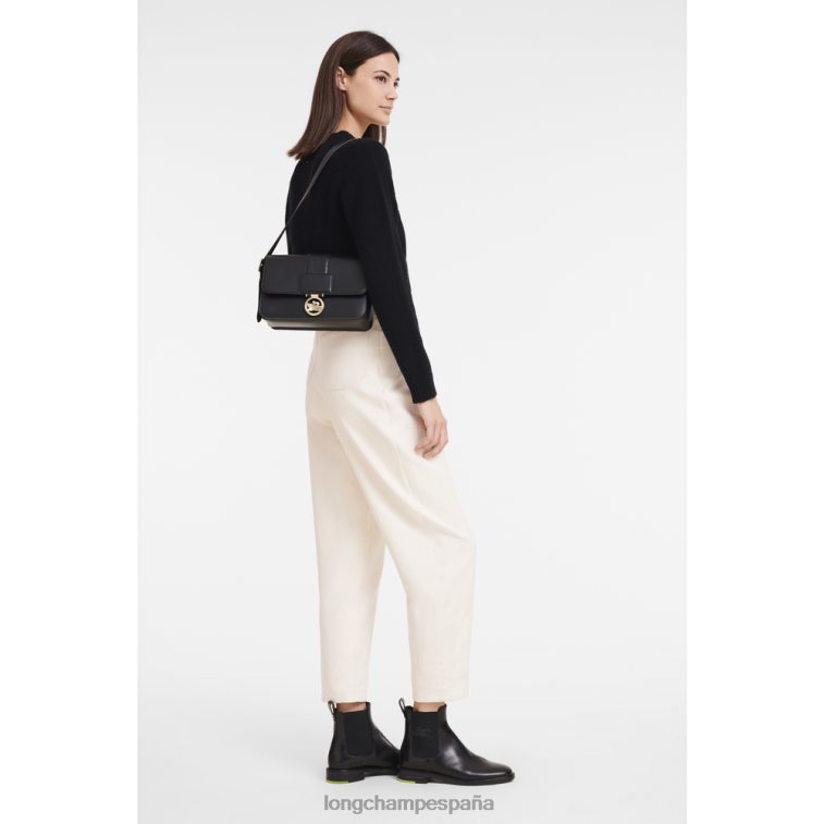 Longchamp bolsa crossbody box-trot negro mujer bolsas 064LB231