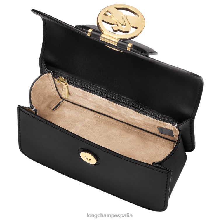 Longchamp bolsa crossbody box-trot negro mujer bolsas 064LB235