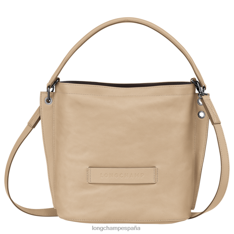 Longchamp bolso bandolera 3d beige mujer bolsas 064LB313