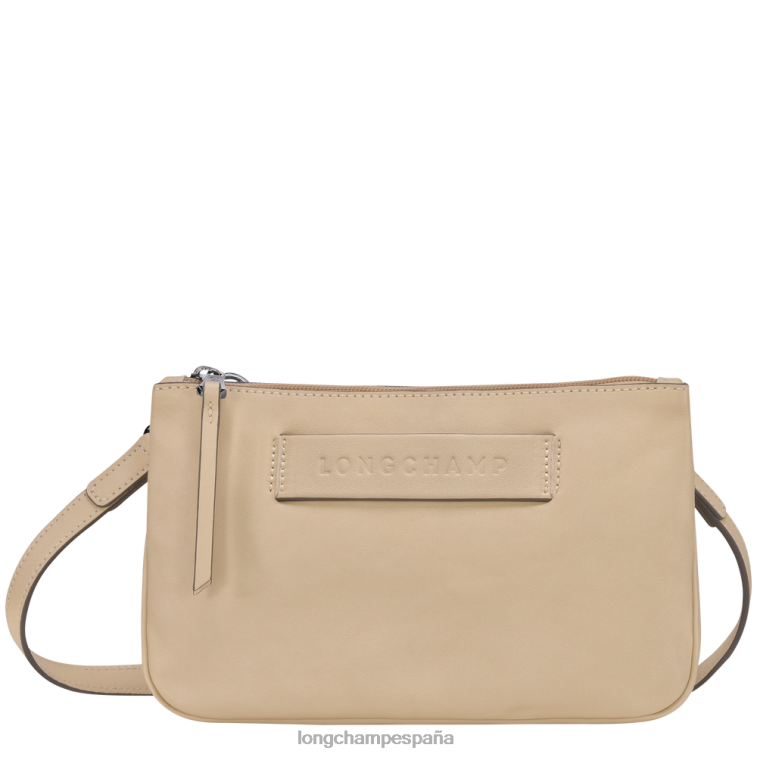 Longchamp bolso bandolera 3d beige mujer bolsas 064LB318