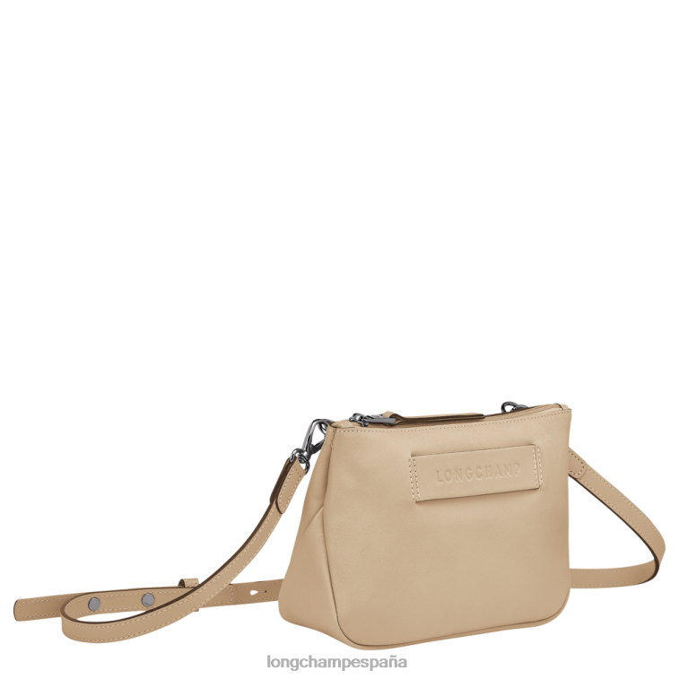 Longchamp bolso bandolera 3d beige mujer bolsas 064LB318