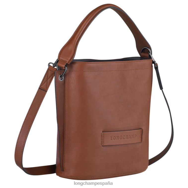 Longchamp bolso bandolera 3d coñac mujer bolsas 064LB316
