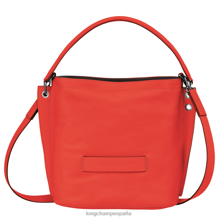 Longchamp bolso bandolera 3d naranja mujer bolsas 064LB315