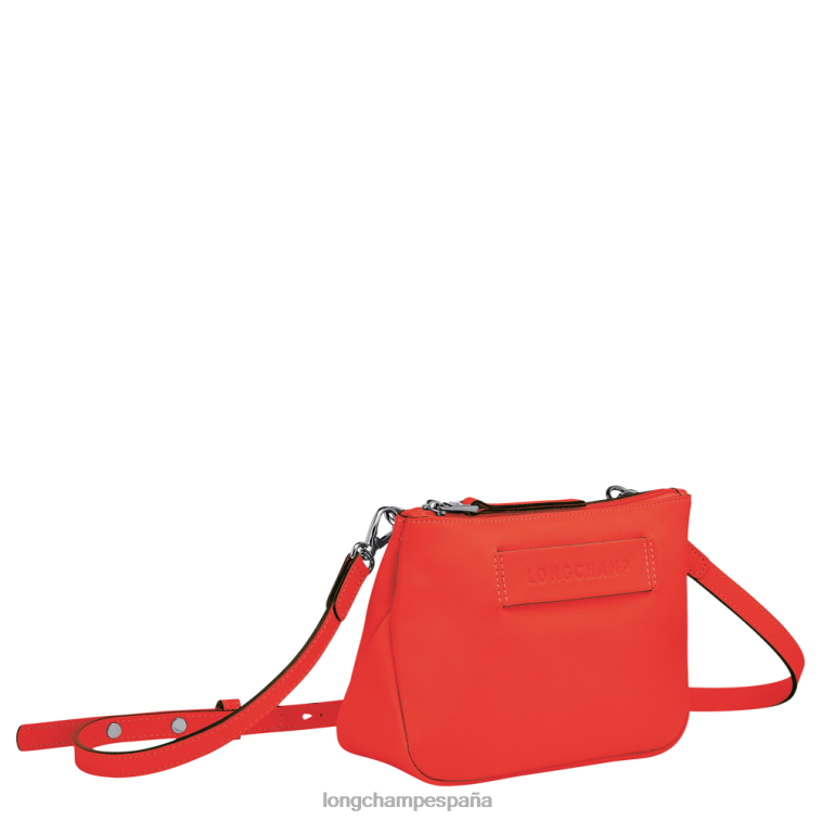 Longchamp bolso bandolera 3d naranja mujer bolsas 064LB320