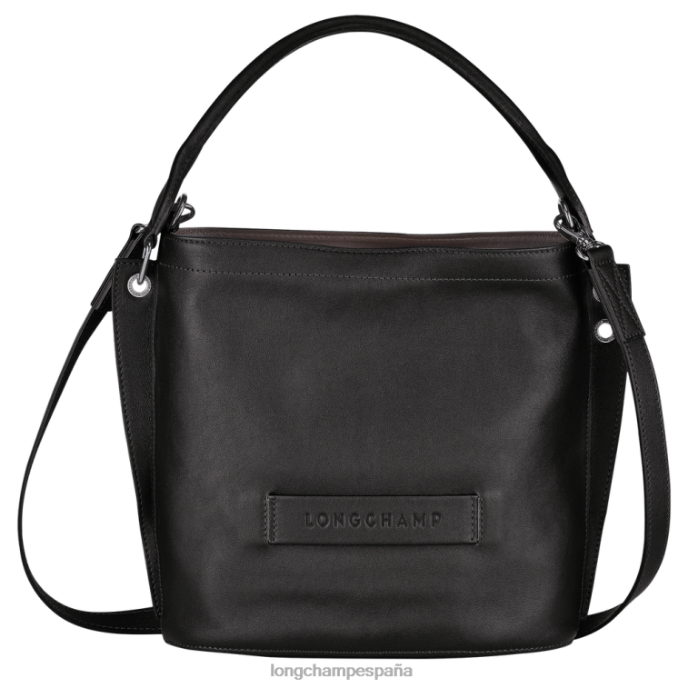 Longchamp bolso bandolera 3d negro mujer bolsas 064LB312