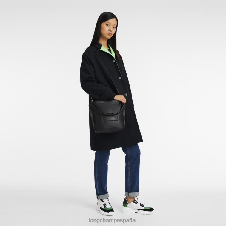 Longchamp bolso bandolera 3d negro mujer bolsas 064LB312