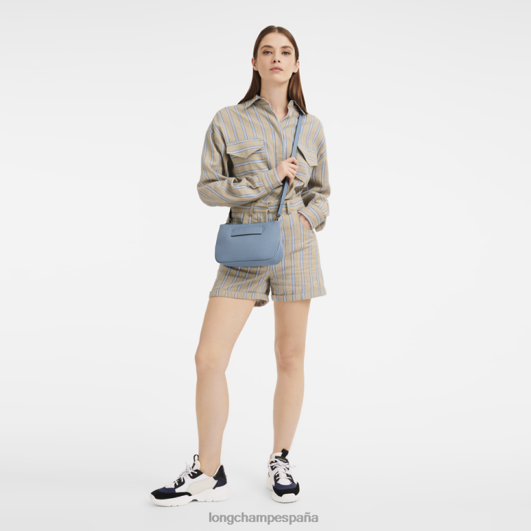 Longchamp bolso bandolera 3d pizarra mujer bolsas 064LB319