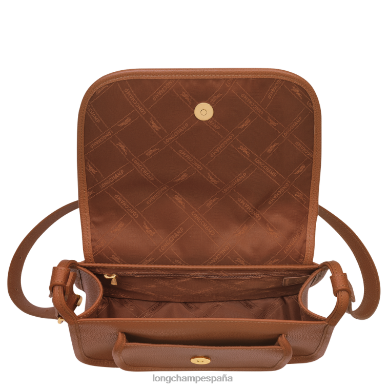 Longchamp bolso crossbody le foulonne caramelo mujer bolsas 064LB270