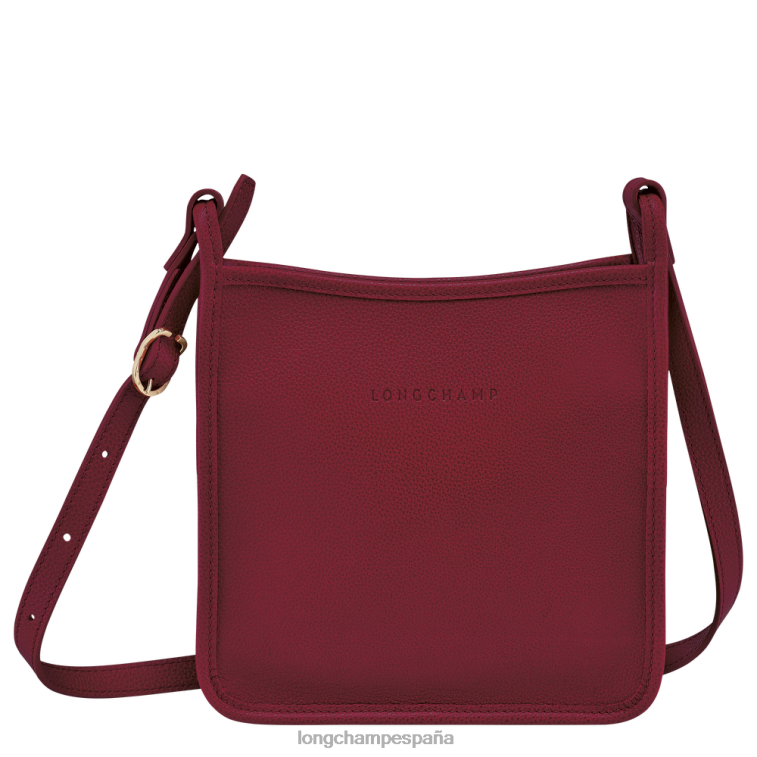 Longchamp bolso crossbody le foulonne rojo mujer bolsas 064LB276