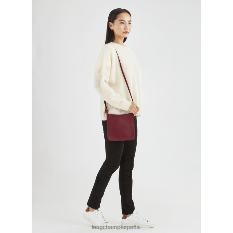 Longchamp bolso crossbody le foulonne rojo mujer bolsas 064LB276