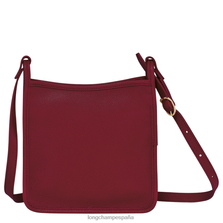 Longchamp bolso crossbody le foulonne rojo mujer bolsas 064LB276