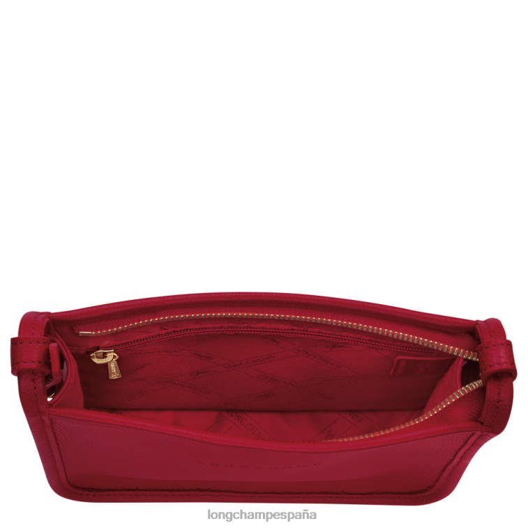Longchamp bolso crossbody le foulonne rojo mujer bolsas 064LB276