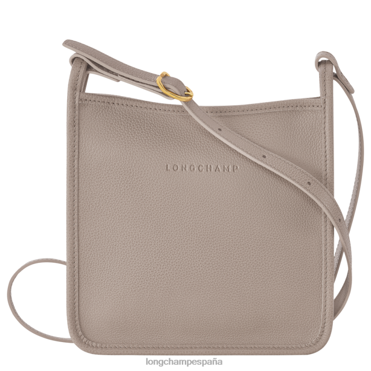 Longchamp bolso crossbody le foulonne tórtola mujer bolsas 064LB278