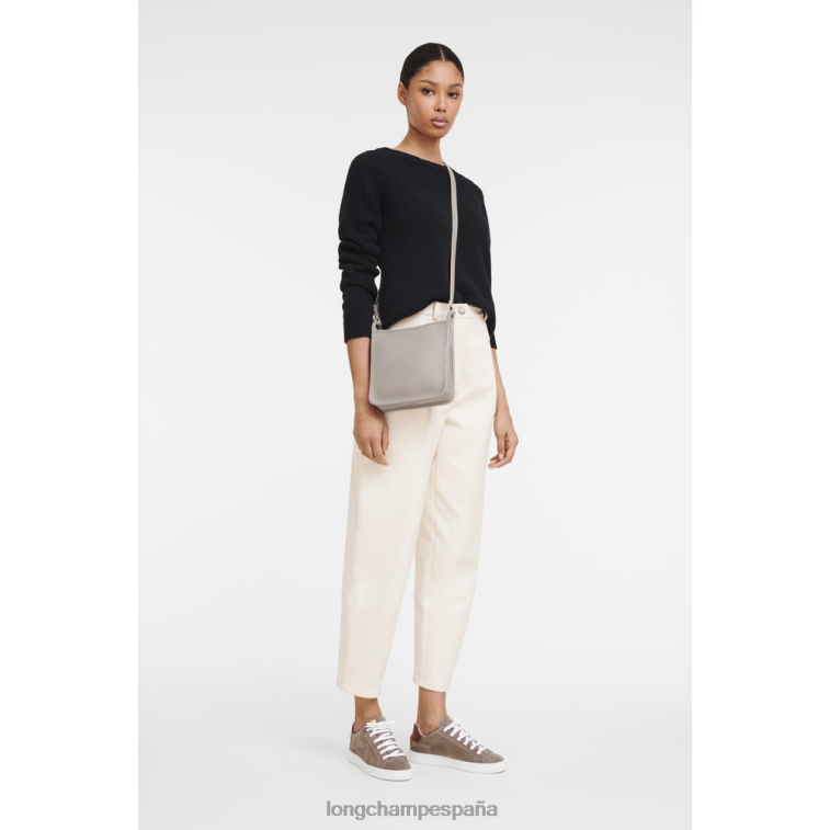 Longchamp bolso crossbody le foulonne tórtola mujer bolsas 064LB278