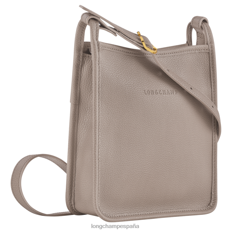 Longchamp bolso crossbody le foulonne tórtola mujer bolsas 064LB278