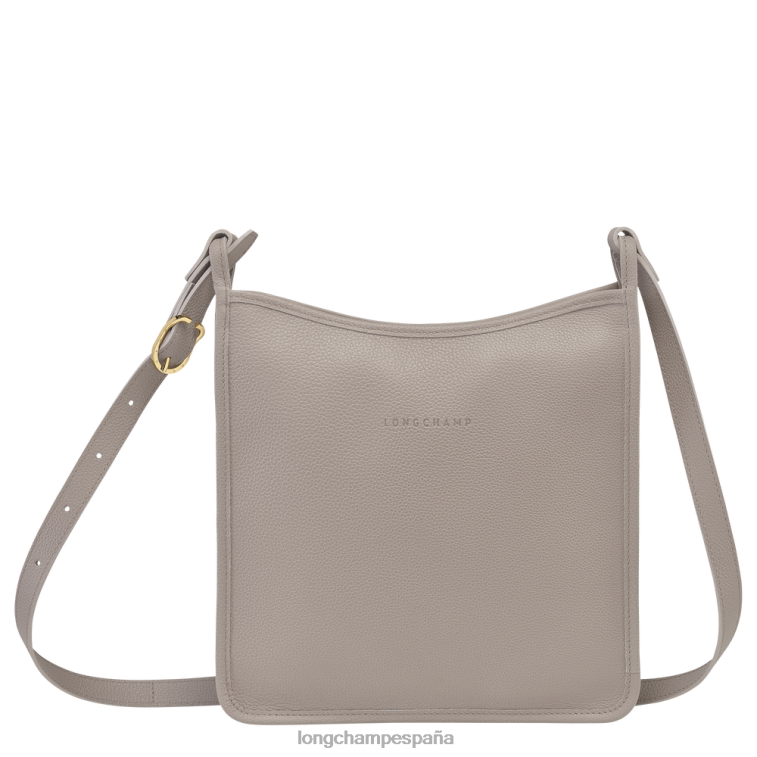 Longchamp bolso crossbody le foulonne tórtola mujer bolsas 064LB283