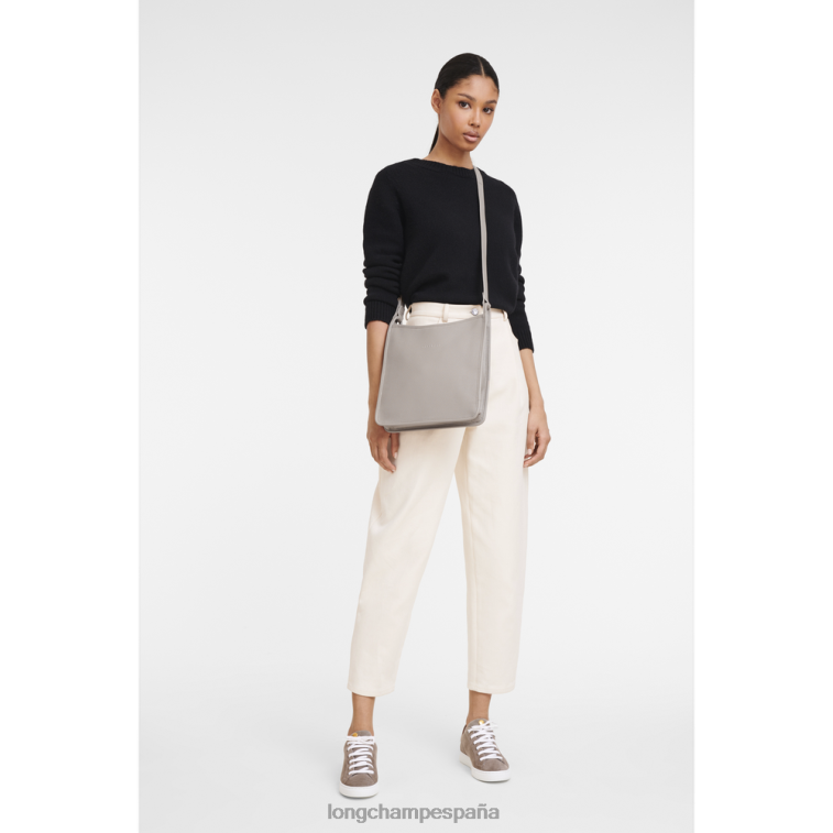 Longchamp bolso crossbody le foulonne tórtola mujer bolsas 064LB283